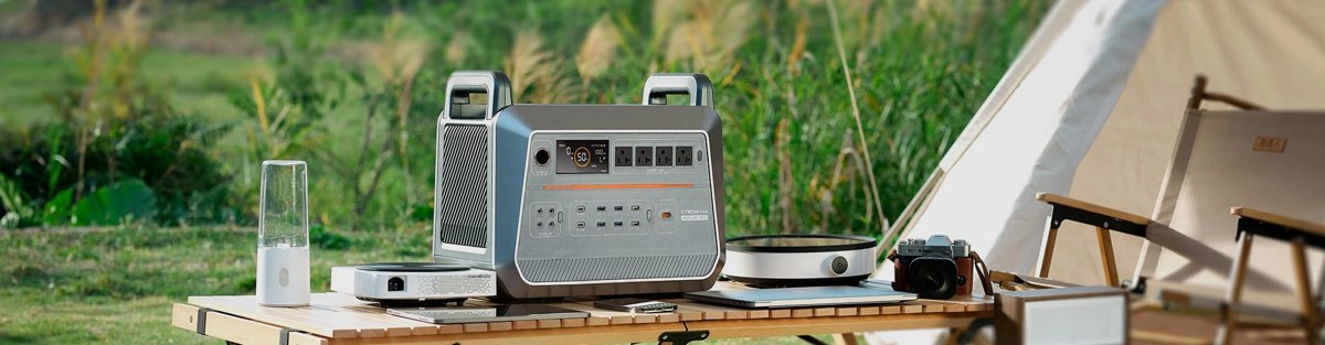 2kWh Portable Power Station | LFP Battery for Camping, Emergency, Outdoor Use