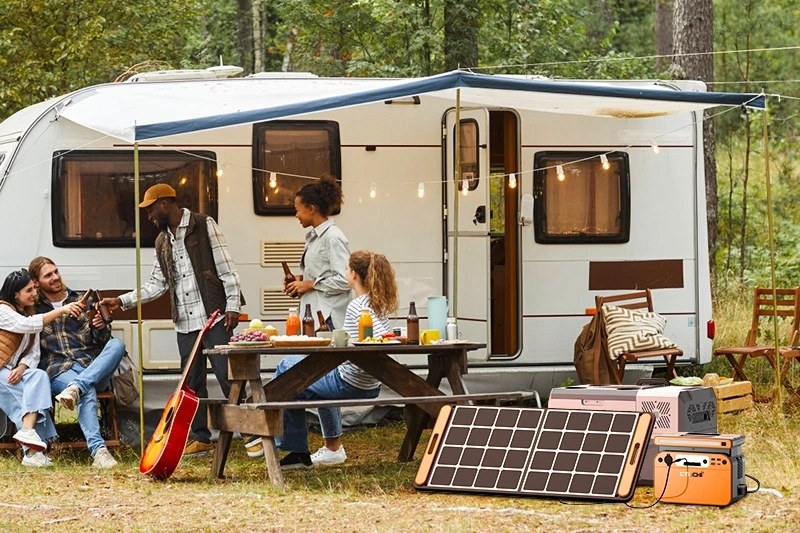 2kWh Portable Power Station | LFP Battery for Camping, Emergency, Outdoor Use - es51