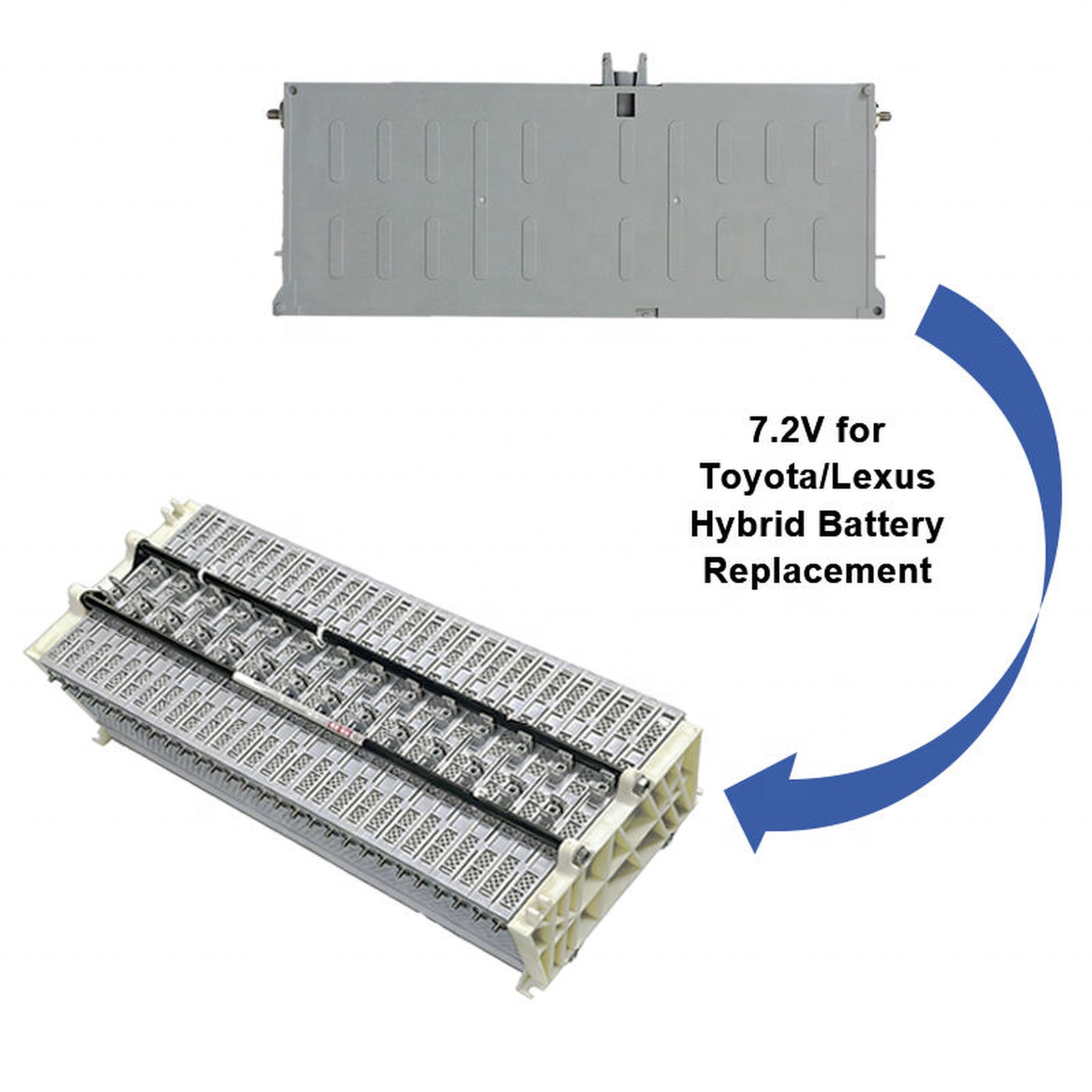 Lithium-ion replacement for Lexus 2011-2017 Lithium-ion Hybrid Battery NiMH hybrid battery, OE#G9280-76010, 201.6V, 28 modules. Drop-in upgrade over factory NiMH pack with higher energy density and longer cycle life. 12-mo warranty. Wholesale pricing from LIANLI.